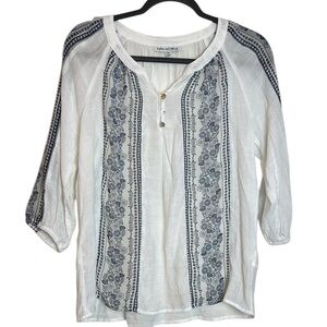 Sara Michelle women’s top 3/4 sleeves size PM